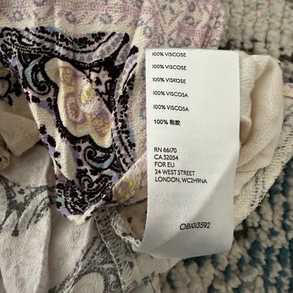 Free People Girl Talk Printed Tunic Top XSmall XS Ivory
Excellent condition. - Picture 11 of 12